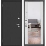 Family Eco металл без рис. антрацит букле / МДФ 164 Mirror, Mastino